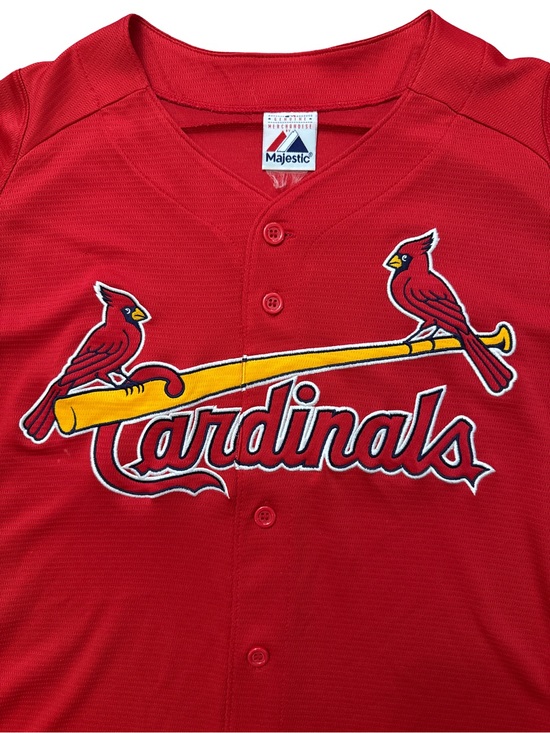 Majestic Other - Vintage Majestic St Louis Cardinals Baseball Jersey Men’s Size XL Red & Navy MLB